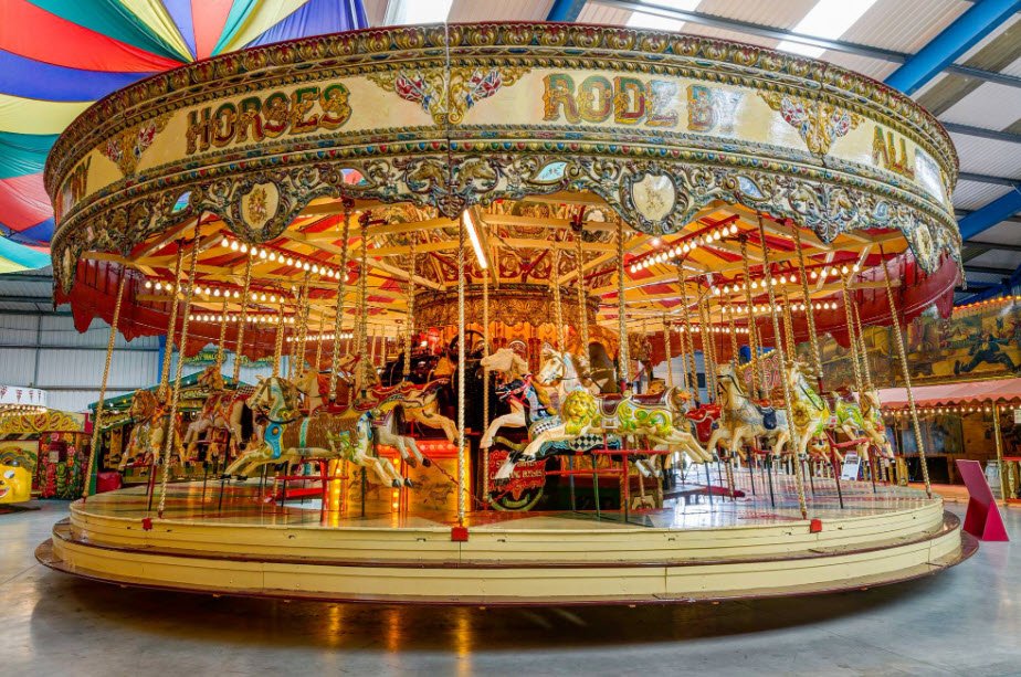 Dingles Fairground Heritage Centre, Lifton, United Kingdom